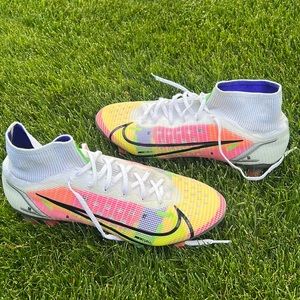 Mercurial Superfly 8 Elite FG 'White Dark Raisin'